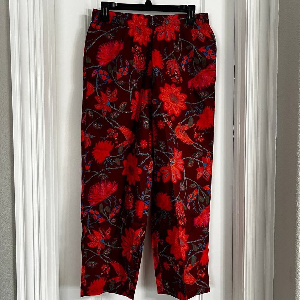 NWOT Anthropologie x Farm Rio Ankle Pants | Size M